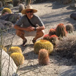 Living Desert, Rob and cacti
