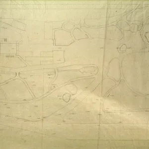 Lockwood de Forest drawing of Garden entrance