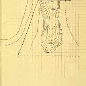 Lockwood de Forest drawing, Pritchett Trail topography detail