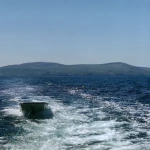Santa Barbara Island from boat
