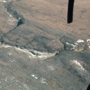 San Miguel Island, aerial view