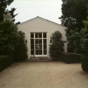 Blaksley Library Courtyard