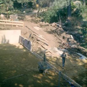 Construction of North Wing Research Building