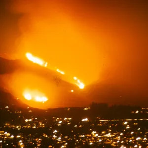 Coyote Fire 1964, Santa Barbara