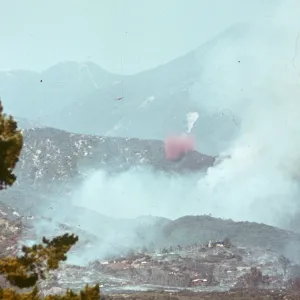 Coyote Fire 1964, fire retardant air drop