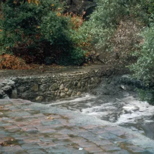 Mission Creek above the Old Mission Dam