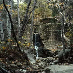 below the Mission Dam