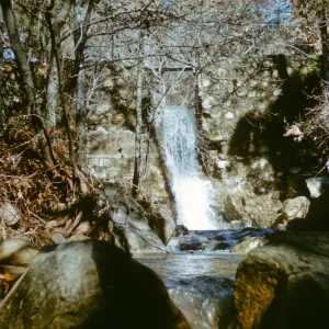 Mission Creek below the Mission Dam
