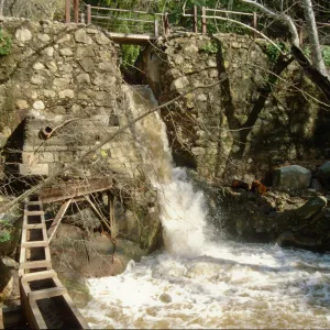 Aqueduct below Mission Dam