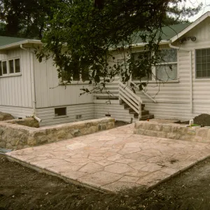 Constructing Home Demonstration Garden 