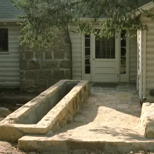 Constructing Home Demonstration Garden 
