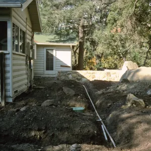 SBBG Home Demonstration Garden construction