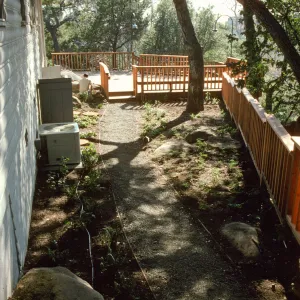 SBBG Home Demonstration Garden construction