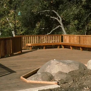 SBBG Home Demonstration Garden construction