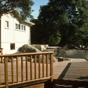 SBBG Home Demonstration Garden construction