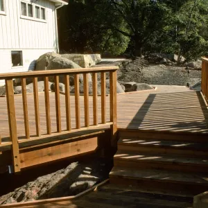 SBBG Home Demonstration Garden construction