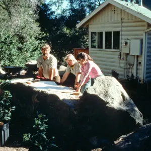 Planting of Home Demonstration Garden