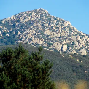 Santa Ynez Mountains from the Porter Trail