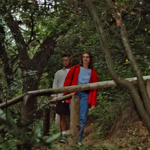 people hiking in Island Section