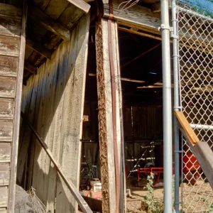 Garden Tractor Shed