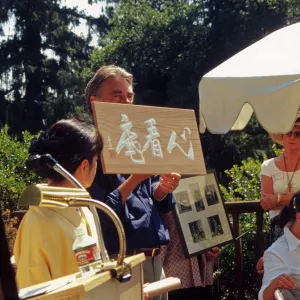 Teahouse dedication on Home Demonstration Deck