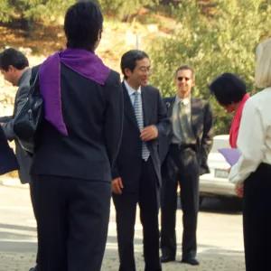 Japanese consul-general visit to Tea House