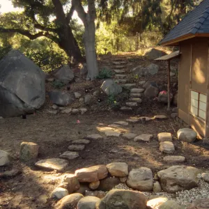 Tea House Garden installation