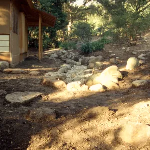 Tea House Garden installation