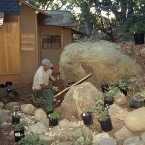 Tea House Garden installation