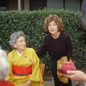 Tea House event in the Courtyard, 2000