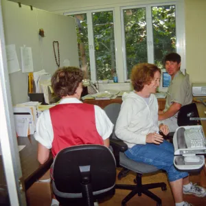 SBBG at work in the Herbarium