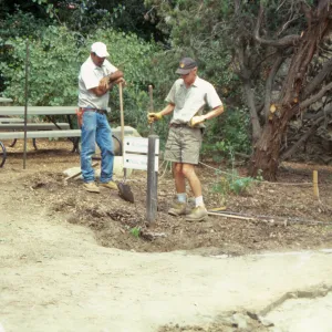 Reconstruction of entrance paths