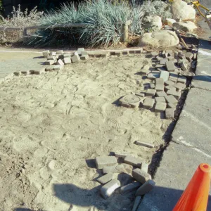 Entrance reconstruction