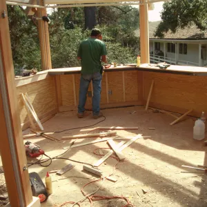 Entry Kiosk Construction