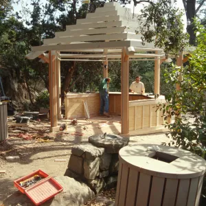 Entry Kiosk Construction