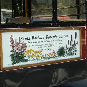 SBBG Ad on Trolley