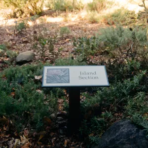 Island Section Sign
