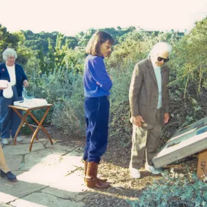 Dedication of Chaparral interpretive panel on the Porter Trail