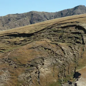 Mass Wasting, Santa Cruz Island