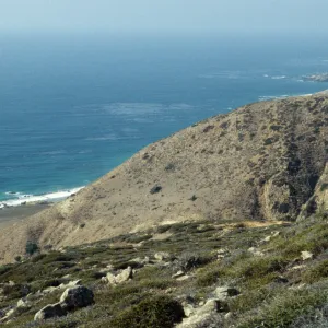 canyon SW of Grouse (BM), Santa Rosa Island