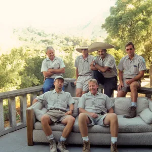 SBBG Gardeners: Jay Kendall, Manuel Gonzalez, Mark Stubler, Nathan Smith, David Kershaw, Geege Ostroff