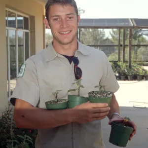 SBBG People: Horticulture Intern Jon 