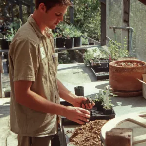 SBBG People: Horticulture Intern Jon 