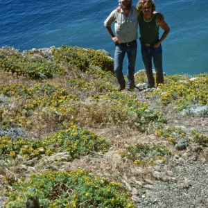 Steve Timbrook and Steve Junak, Santa Barbara Island