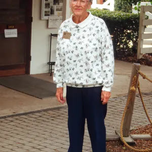 Ruth Wolf, shop volunteer