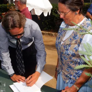 'Flora of Santa Cruz Island' book signing, Steve Junak