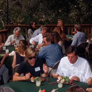 'Flora of Santa Cruz Island' book signing, luncheon on the Home Demonstration Deck