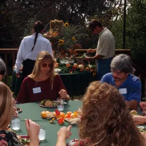 'Flora of Santa Cruz Island' book signing, luncheon on the Home Demonstration Deck
