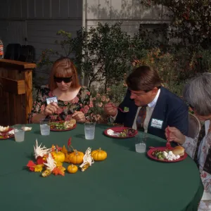 'Flora of Santa Cruz Island' book signing, luncheon on the Home Demonstration Deck
