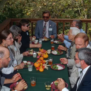 'Flora of Santa Cruz Island' book signing, luncheon on the Home Demonstration Deck